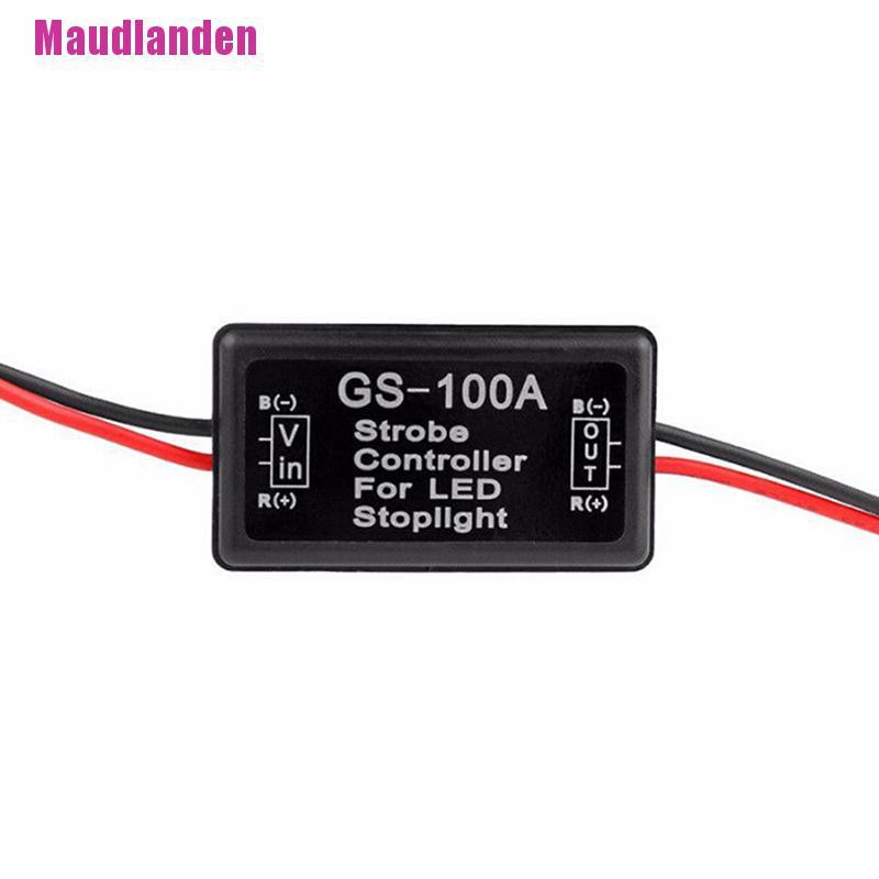Bộ Mô Đun Điều Khiển Đèn Phanh Xe Hơi Gs-100a Kèm Phụ Kiện