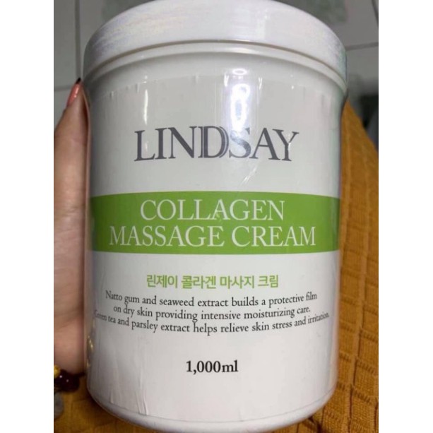 Kem massage colagen Lindsay 1000ml