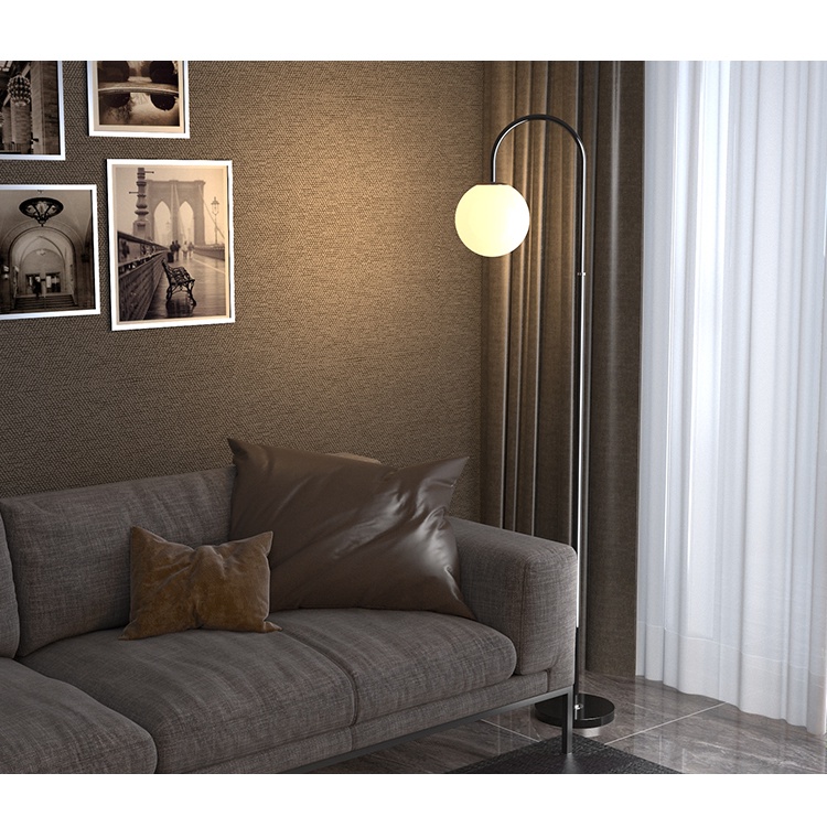 Đèn Cây Đứng Hình Quả Cầu Trang Trí Decor Phòng Ngủ Phòng Khách Phòng Làm Việc, Đèn Đọc Sách
