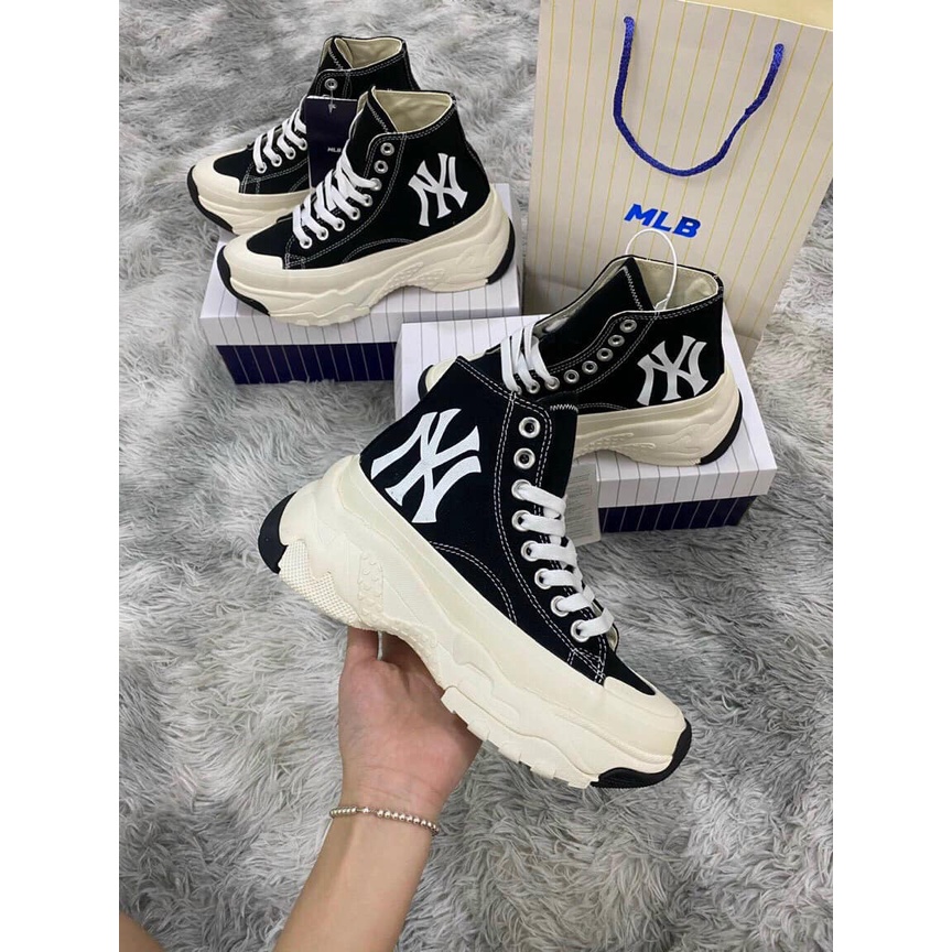 GIÀY MLB ĐỘN ĐẾ CỔ CAO FULL BÕ FREE SHIP