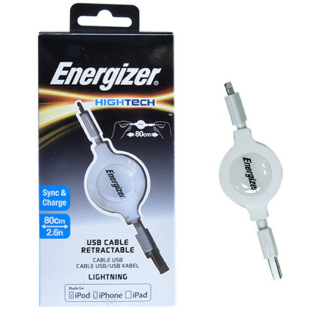 Cáp rút Energizer HT USB Micro 80cm