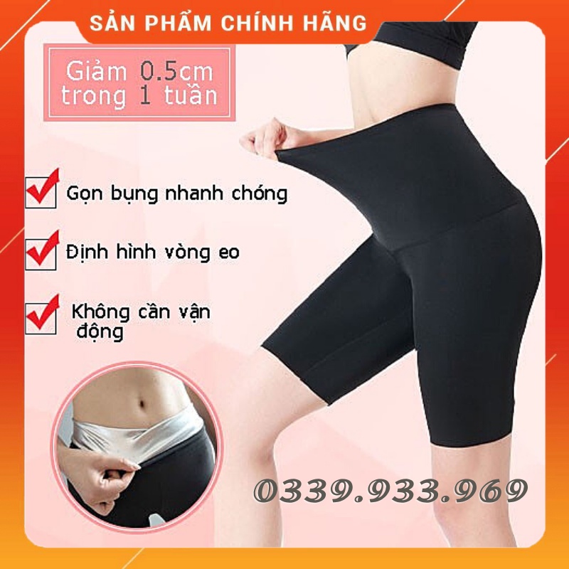 Quần Đổ Mồ Hôi Tan Mỡ Bụng Sinh Nhiệt Định Hình