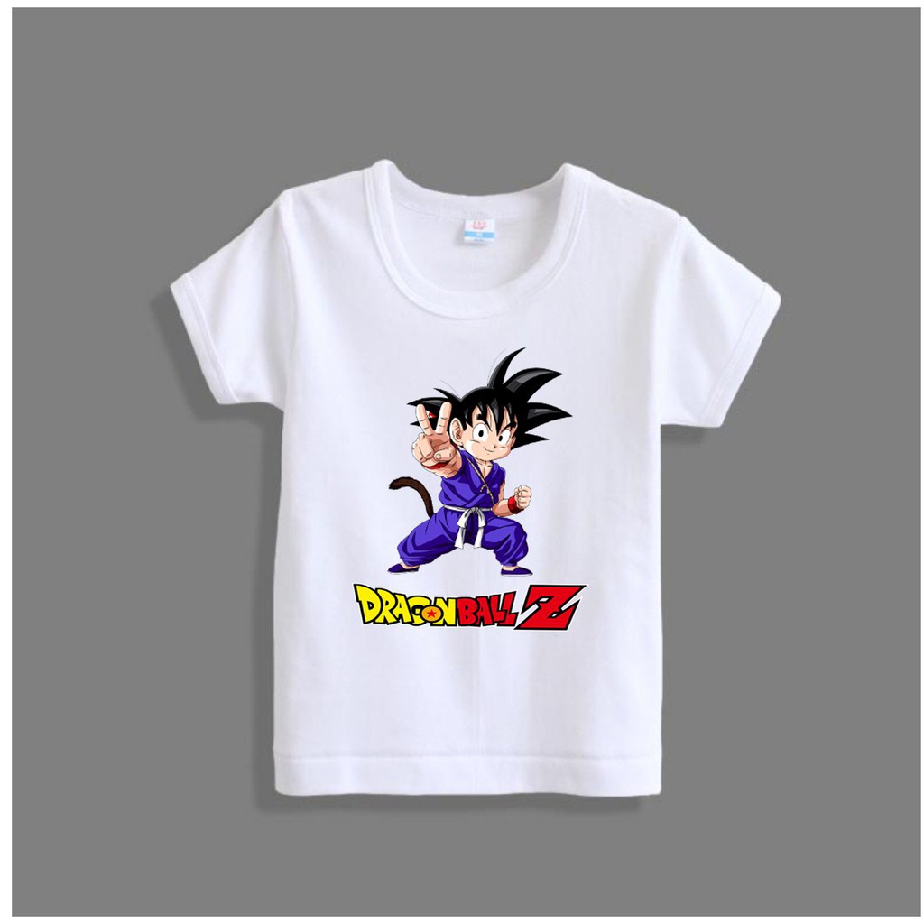 Áo thun bé trai Songoku Dragon ball