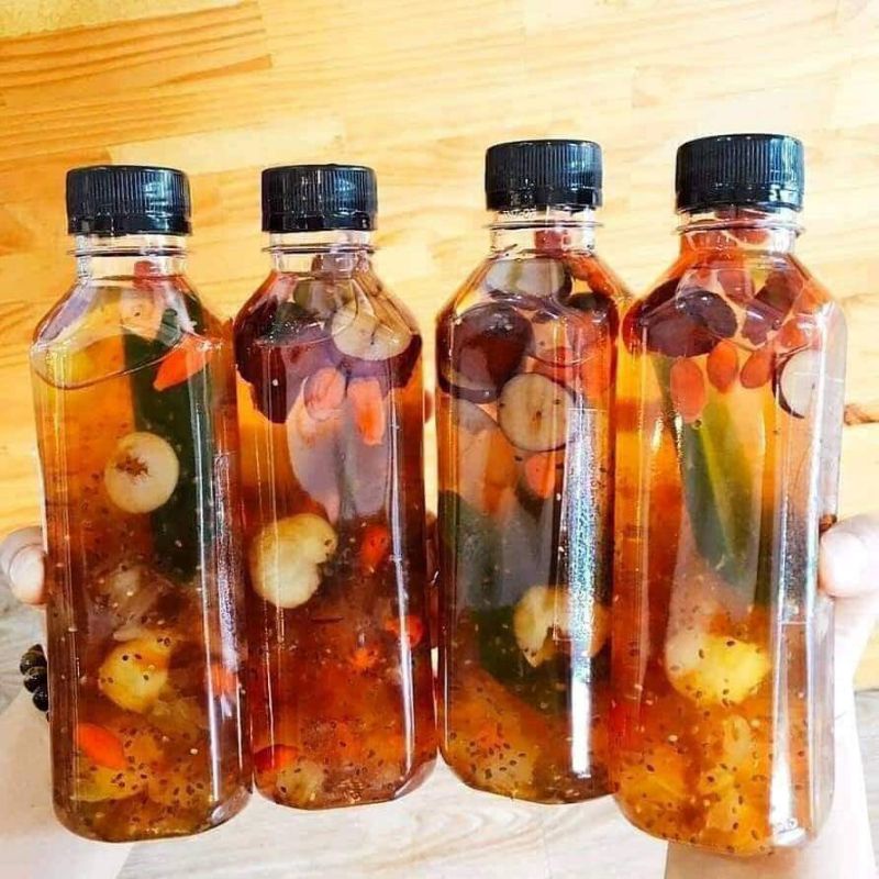 Chè dưỡng nhan sét 13 món 400gr  nấu 12chai siêu ngon bổ dưỡng.