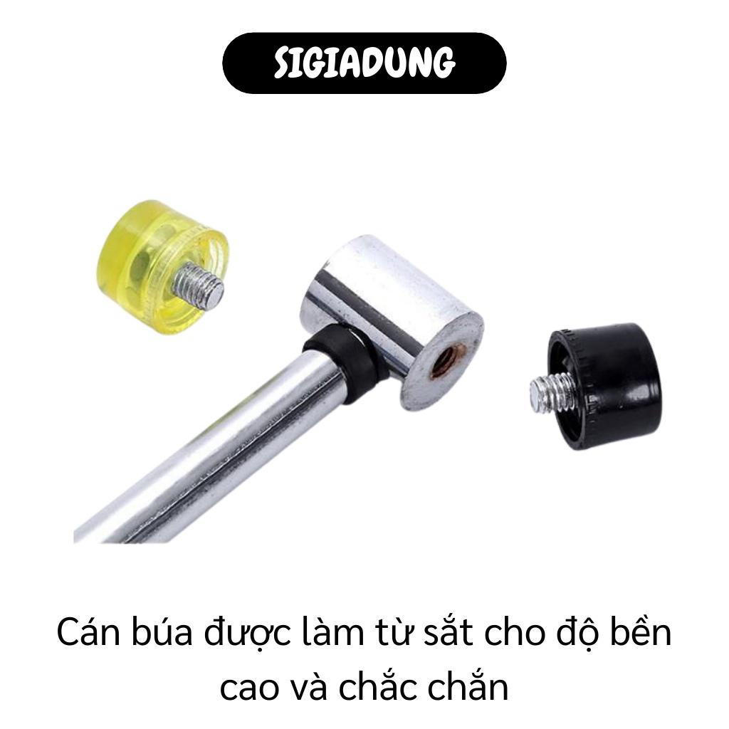 [SGD] Búa Cao Su - Búa 2 Đầu Không Phát Ra Tia Lửa, Cán Búa Làm Từ Sắt Cho Độ Bền Cao 6231