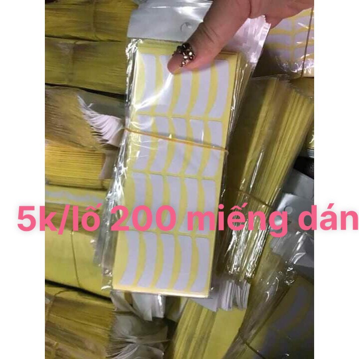 10 Pacth giấy dán mi dưới (200 miếng) pad dán mi dưới