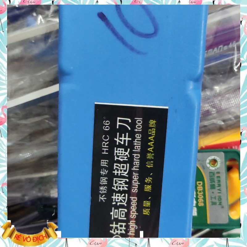 Dao thép gió vuông Đài Loan size 18x18x200mm, gió vuông 18mm cao cấp, hàng loại tốt