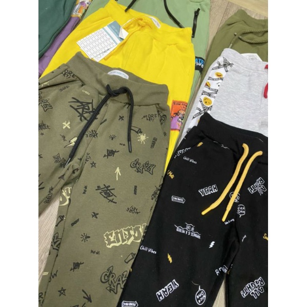 Quần nỉ dư xịn bé trai 9m-8y link 1