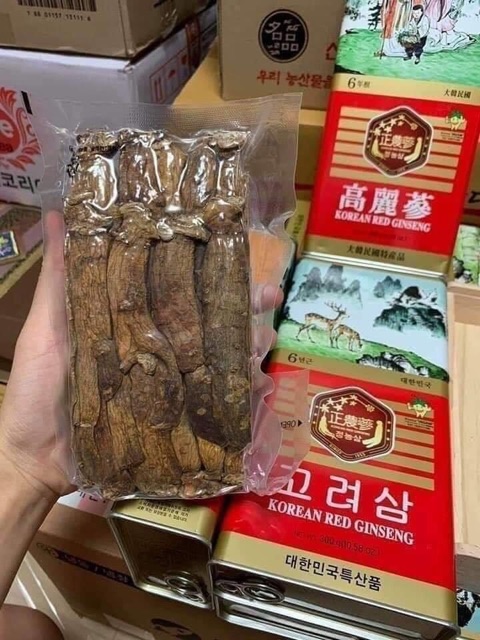 GIÁ SỐC: HỒNG SÂM KHÔ 6 NĂM TUỔI, HỘP THIẾC, 300GR HÀN QUỐC, hsd 2025 | BigBuy360 - bigbuy360.vn