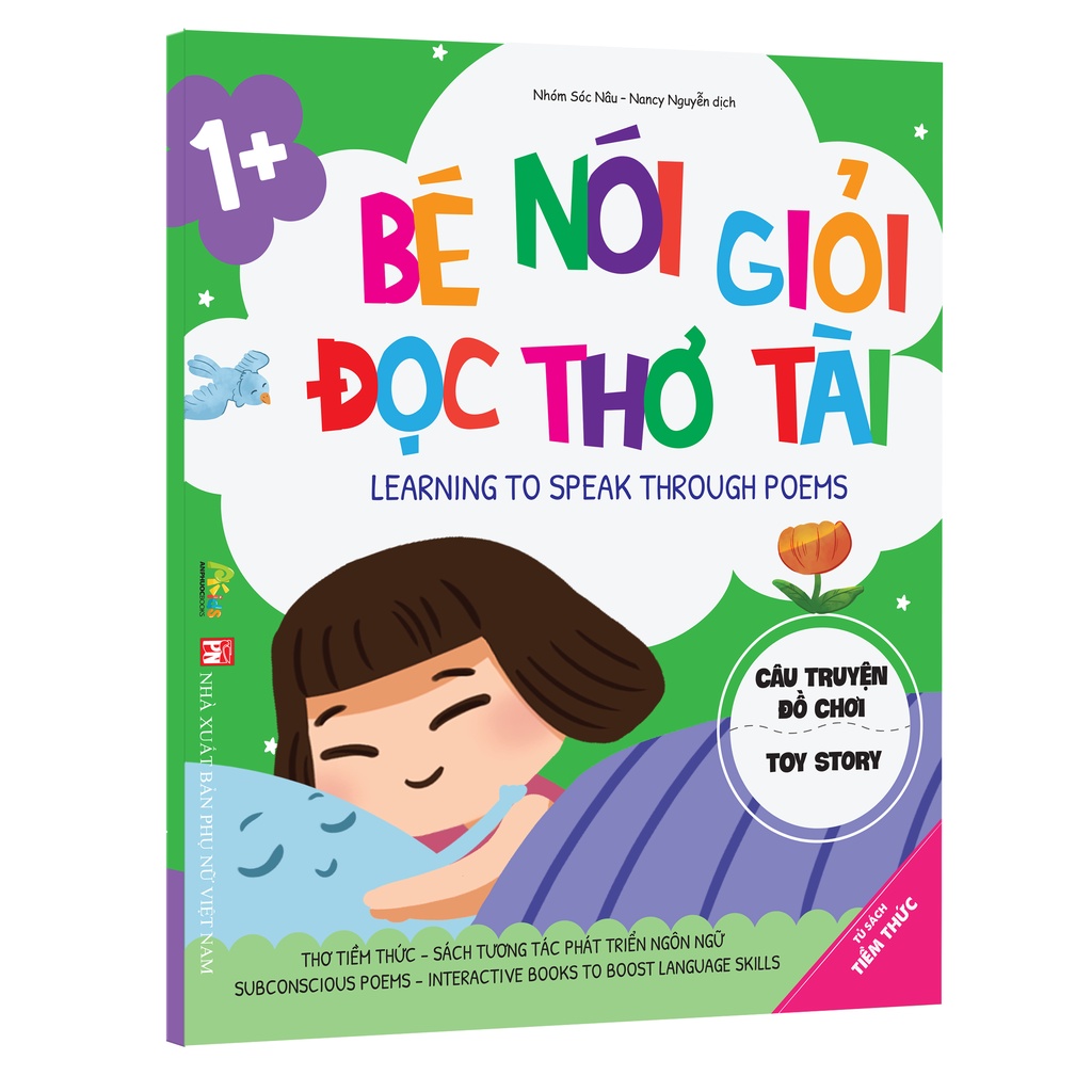 Sách - Combo bé nói giỏi đọc thơ tài, sách tiếng anh (Combo 3 Cuốn)