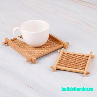 Đế Lót Ly Bằng Gỗ Tre