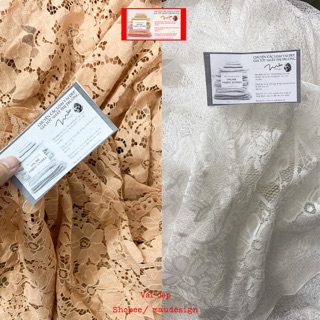 Vải ren hoa. khổ 1m5