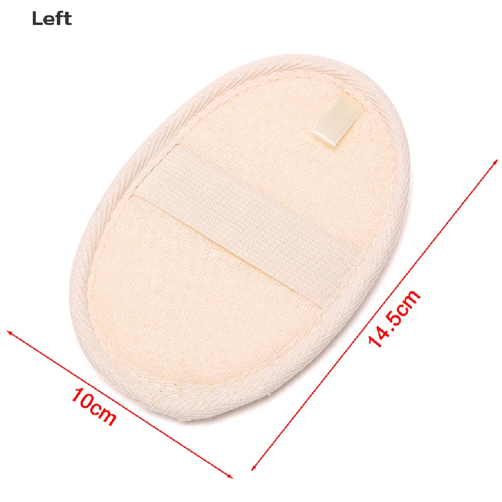 Xơ mướp tắm chà lưng bằng tẩy tế bào chết làm sạch da mặt