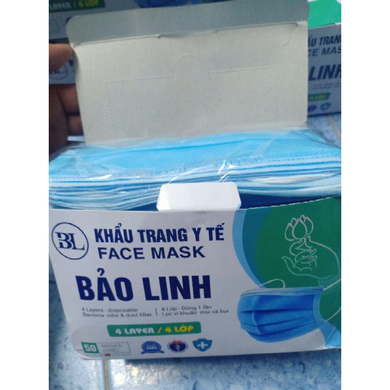 HỘP 50 CÁI KHẨU TRANG Y TẾ CAO CẤP