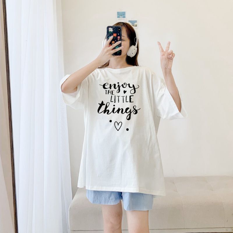 Áo form rộng tay lỡ, áo thun unisex tcden