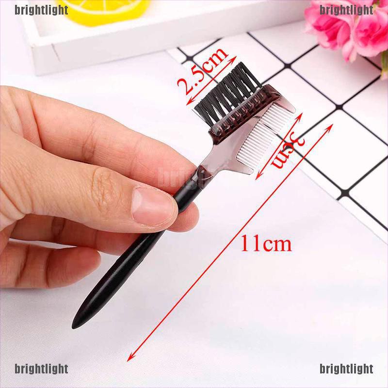 Lược Chải Lông Mày Bằng Gỗ Tiện Lợi