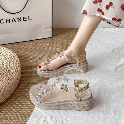 Dép Sandal Đế Mềm Dày Phong Cách Thời Trang Mùa Hè Dành Cho Nữ