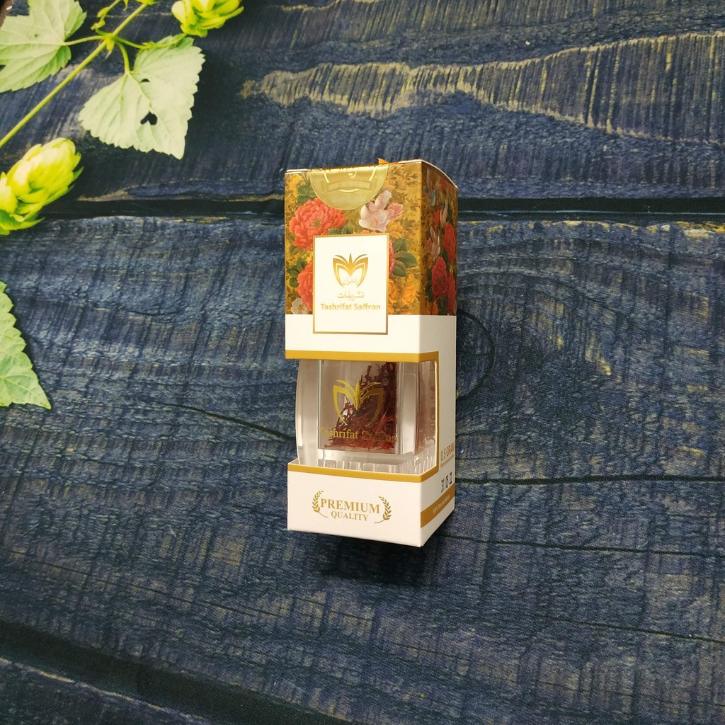 Nhụy hoa nghệ tây Tashrifat 100% Iranian Saffron chính hãng 0.5g