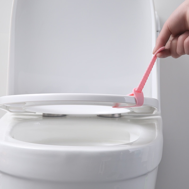 Dây nhấc nắp bồn cầu vệ sinh sạch sẽ - Dây silicon nâng nhấc mở lật nắp bồn cầu toilet thông minh tiện dụng (DBC02)