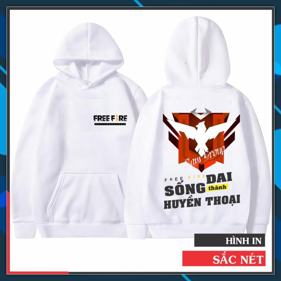 (SALE 50%) Áo Khoác Free Fire Rank HT
