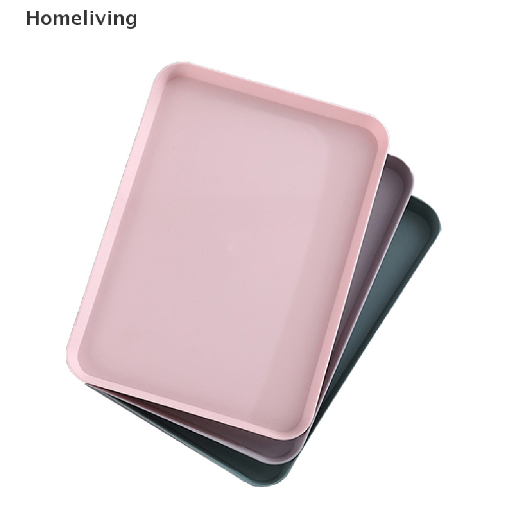 Khay Nhựa Đựng Trái Cây Hình Chữ Nhật Phong Cách Bắc Âu