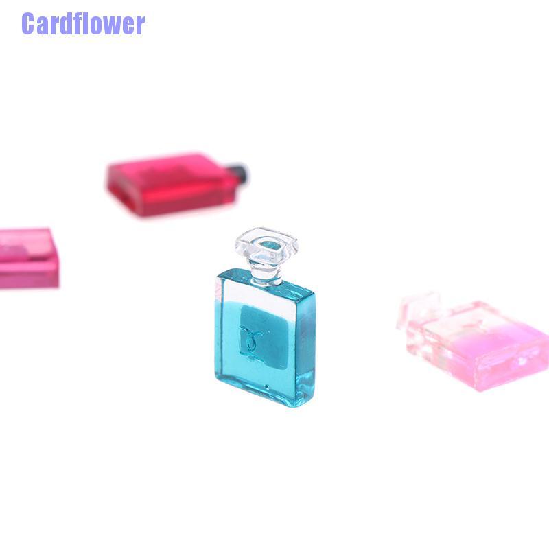 (Hàng Mới Về) Bộ 6 Lọ Nước Hoa Mini Tỉ Lệ 1: 12 Dùng Để Trang Trí