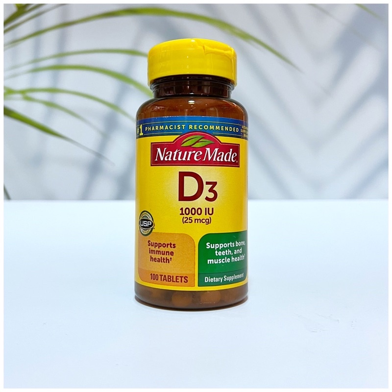 NM D3 1000 IU Mỹ 100 viên date 11/2024