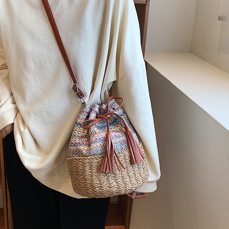 Túi cói Bằng Rơm Thời Trang Dành Cho Nữ
