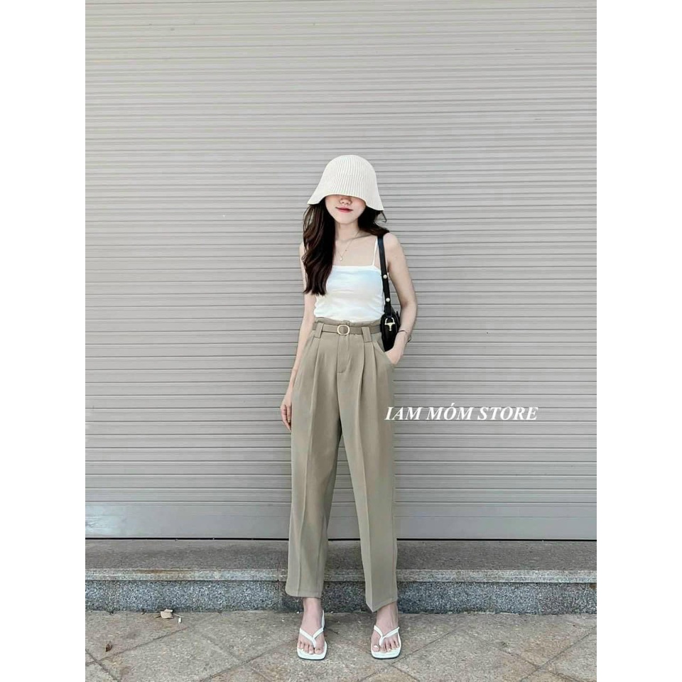 Mã 8003- QUẦN BAGGY NHIỀU MÀU- KÈM ĐAI