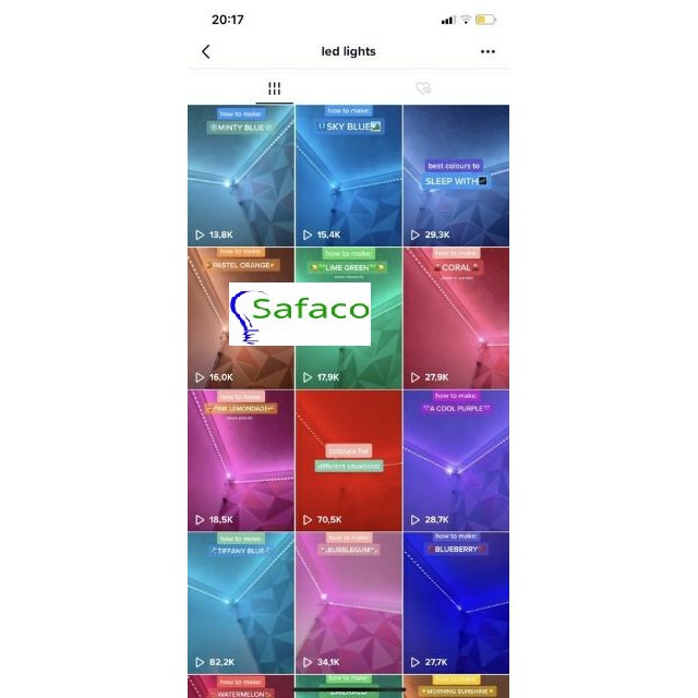 Combo trọn bộ 5m đèn Led Top top