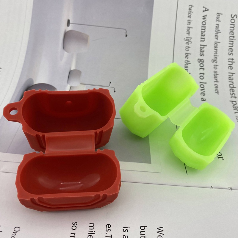 Vỏ Bảo Vệ Hộp Sạc Tai Nghe Buds Bằng Silicone Chống Thất Lạc