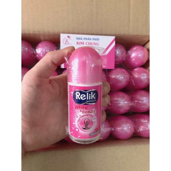 Lăn khử mùi trắng da Relik White & Beauty