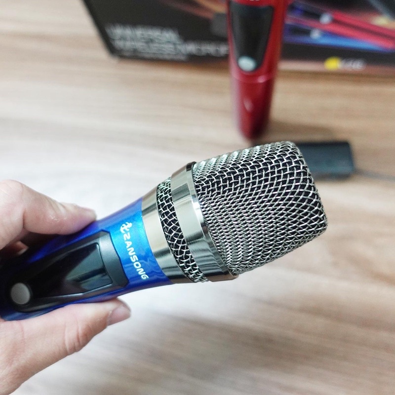 Mic Không dây Cao cấp Zansong V26 cao cấp hát karaoke, hát livestream cao cấp