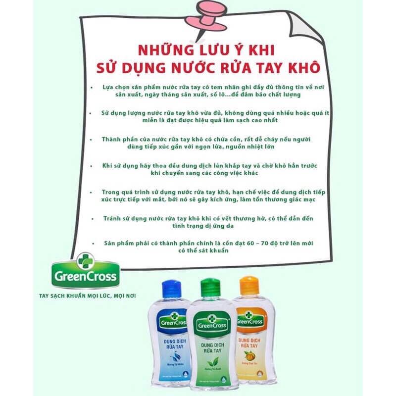 Nước rửa tay khô GreesCross 100ml - Chính hãng | BigBuy360 - bigbuy360.vn