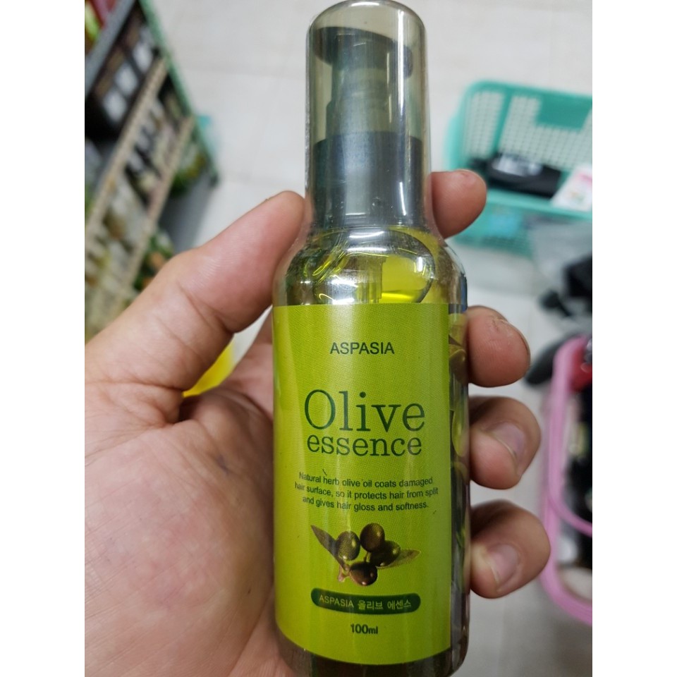 DẦU DƯỠNG TÓC OLIVE ESSENCE ASPASIA 100ml