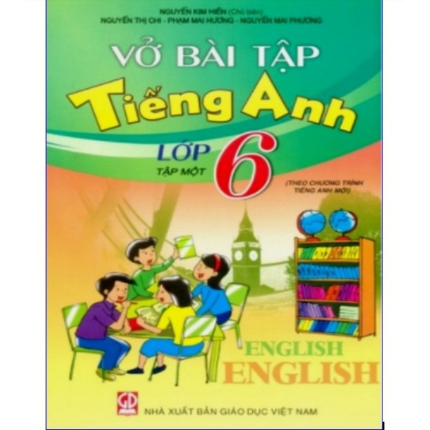 Sách - Vở bài Tập Tiếng anh 6 tập 1