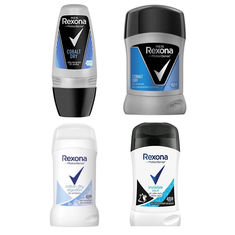 Sáp khử mùi cơ thể REXONA MOTION SENSE, 40-50ml