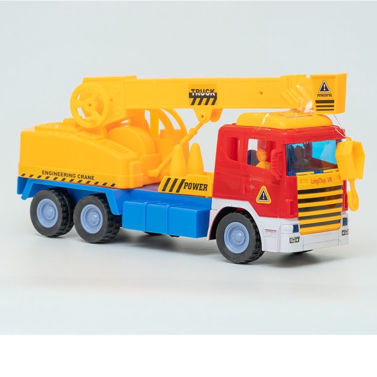 Đồ Chơi Mô Hình Xe Cẩu Móc Loại Lớn Hàng Việt Nam
