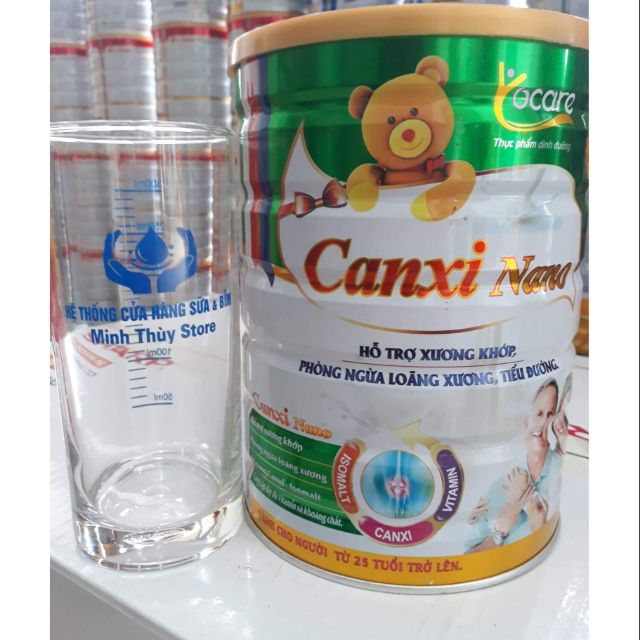 Sữa Canxi Nano lon 900g dành cho người từ 25 tuổi giúp hỗ trợ xương khớp , phòng ngừa loãng xương tiểu đường