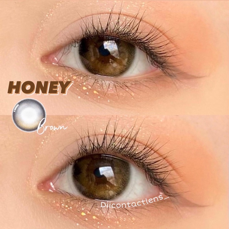 Kính áp tròng HONEY BROWN