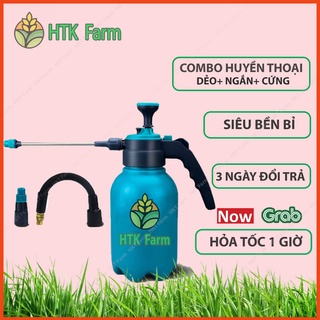 Bình Xịt Tưới Cây Huyền Thoại HKT Farm - Bình Phun Sương Vòi Tưới Dài Tới 17cm Xoay 360 Độ - Chế Độ Tự Động Tưới