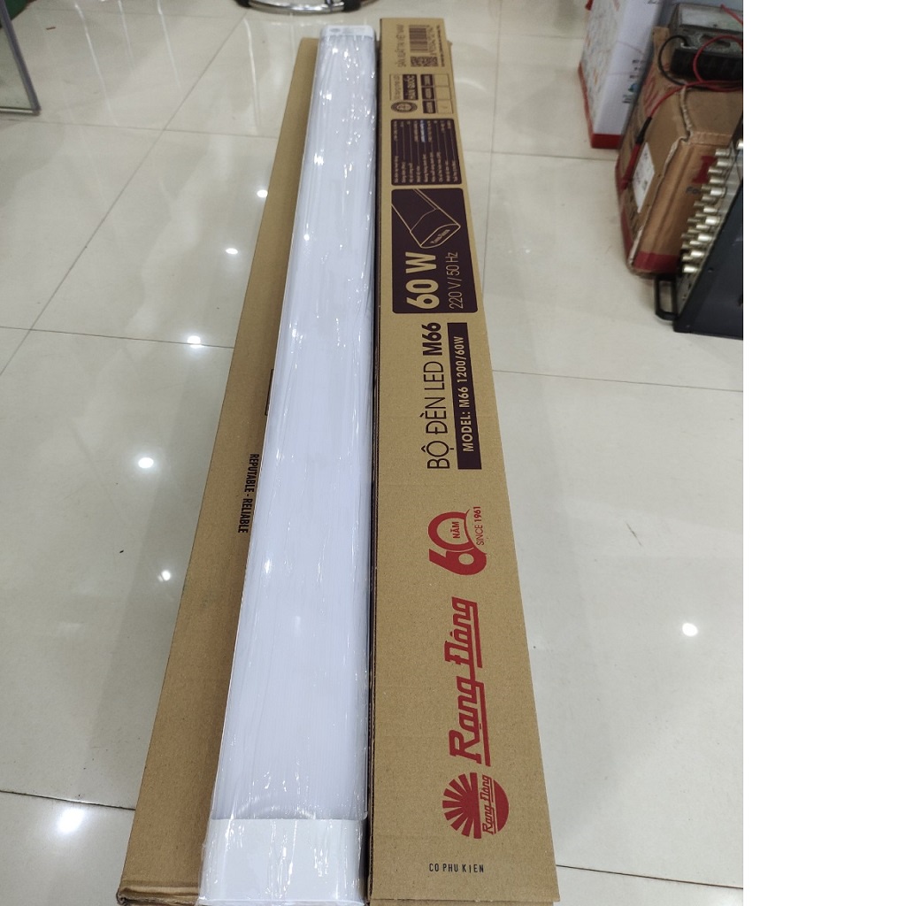Đèn led bán nguyệt 1m2 60W tràn viền Rạng Đông Model: M66 1200/60W