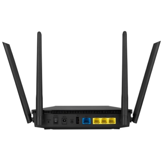 Bộ Phát Sóng Wifi Router Chuẩn Wifi 6 Băng Tần Kép Asus AX53U Đen