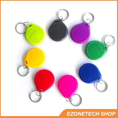 Thẻ Từ Ghi Đọc Nhiều Lần Tần Số 13,56Mhz Dạng Móc Khóa Chống Nước -EZoneTech