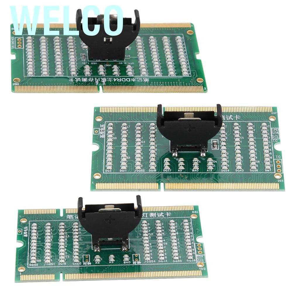 Thanh Kiểm Tra Thẻ Nhớ Máy Tính Có Đèn Led Welco Ddr2 Ddr3 Ddr4 | BigBuy360 - bigbuy360.vn