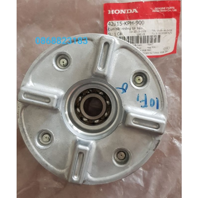 Cụm bắt nhông tải sau xe Wave RS100, S100, Future Neo Honda