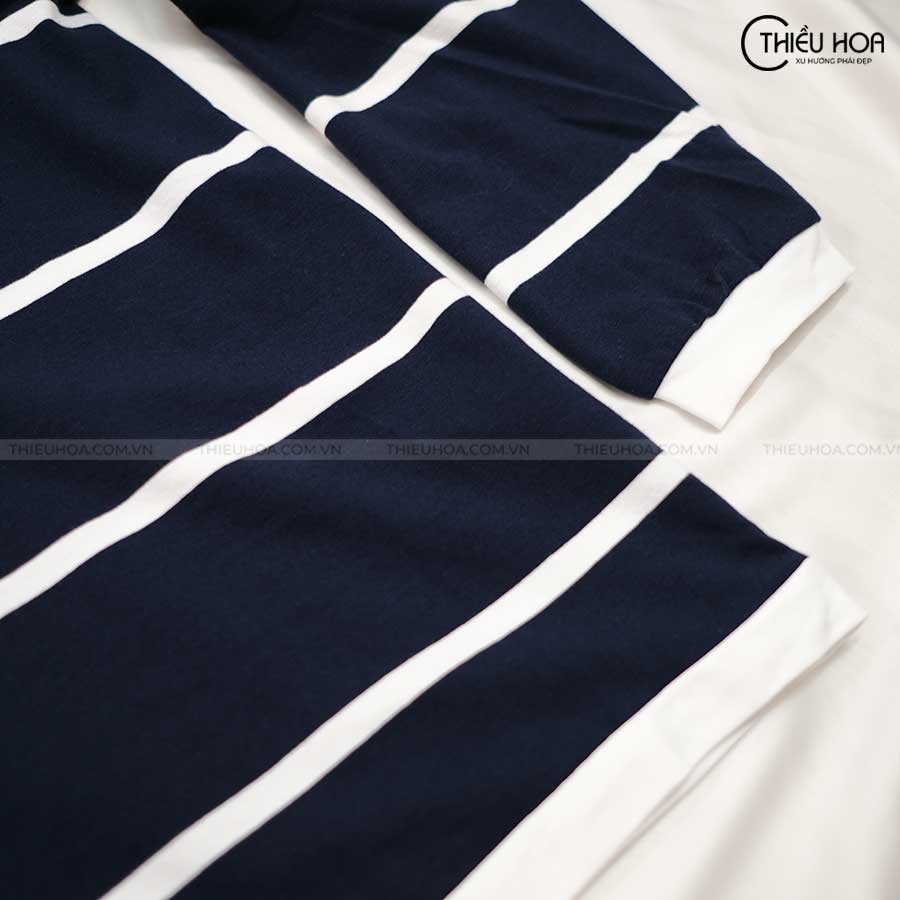 Áo Thun Cotton Sọc Ngang Trẻ Trung Thiều Hoa P24