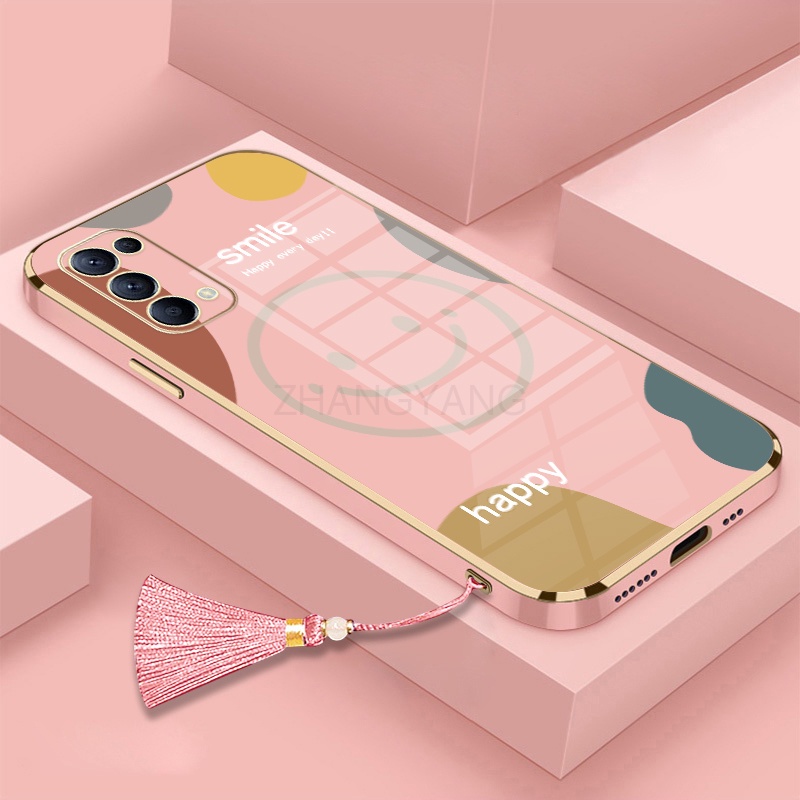 Ốp ĐiệN ThoạI KiểU Mạ Cho oppo reno 4 reno 5 reno 4 pro reno 5 pro