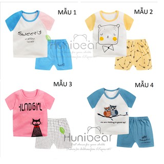 Freeship 99k TQ_(HÀNG CÓ SẴN) BỘ QUẦN ÁO BÉ TRAI BÉ GÁI 8-13KG ĐƯỢC CHỌN MẪU
