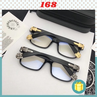 Kính Nam Đẹp, Họa tiết C.hronme Hearts, Mắt Kính Thời Trang Cao Cấp 1:1, Bảo hành 12 tháng - Kính Mắt 168